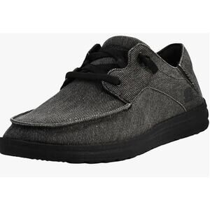 Skechers Men's Melson Volgo Slip-On Loafer, Black/Black, 13 M US